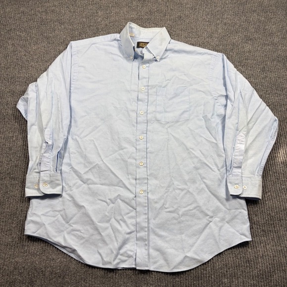 Irvine Park Other - Irvine Park Mens Light Blue Long Sleeve Button Down Oxford Shirt Size 16.5